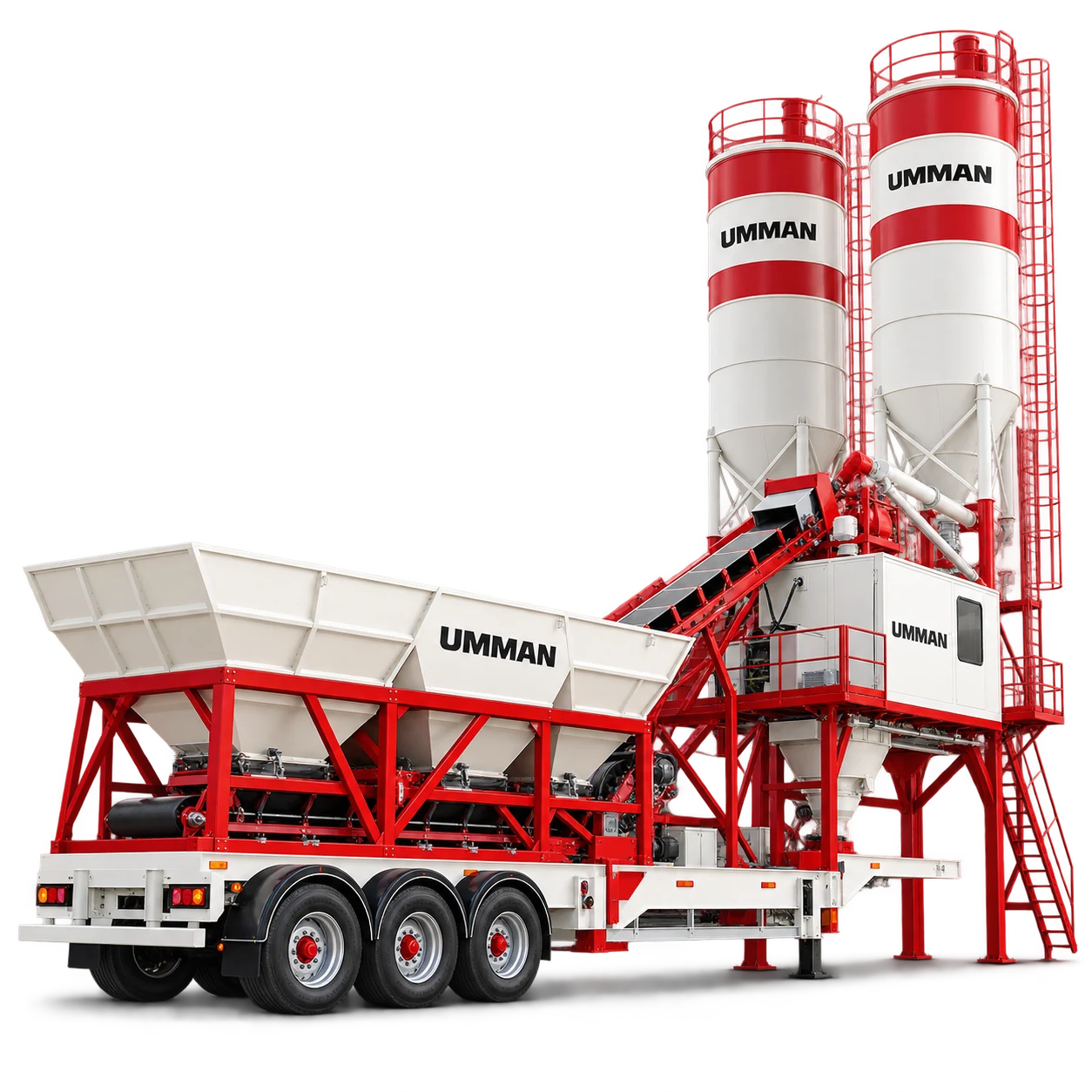 Mobil beton santrali